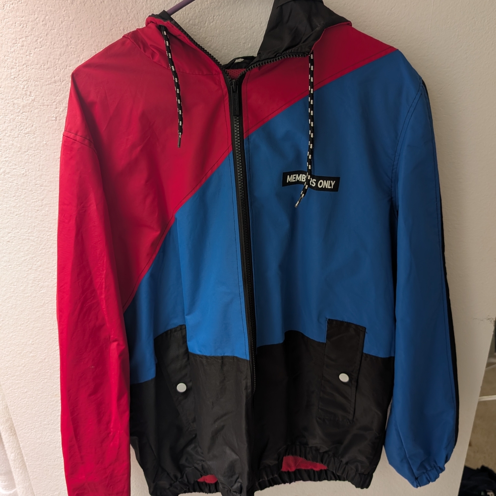 Colorblock Windbreaker Jacket